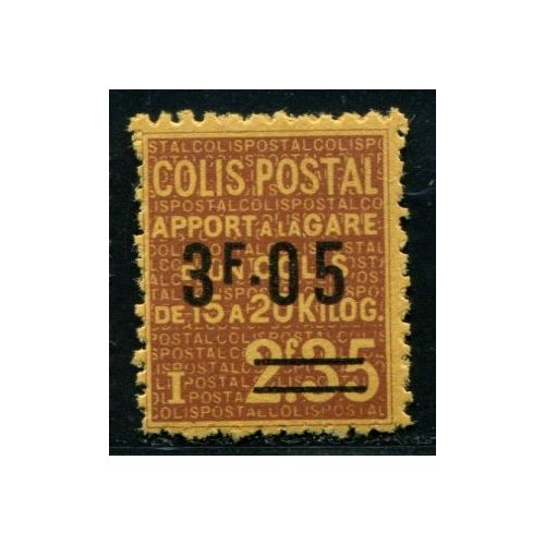Lot A4267 - Colis Postaux - N°121 **