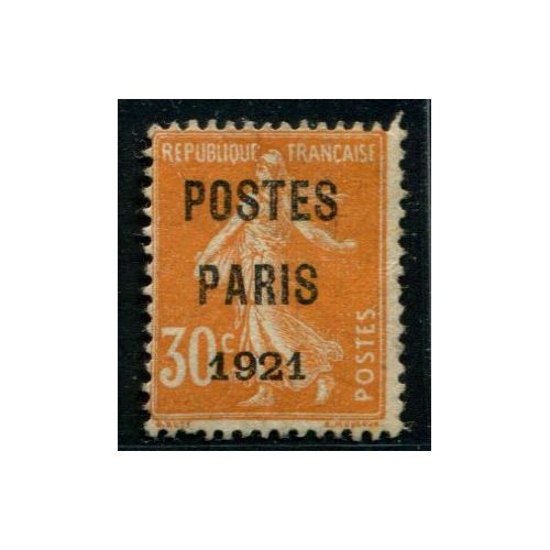 Lot A4219 - Préoblitérés - N°29 (*)