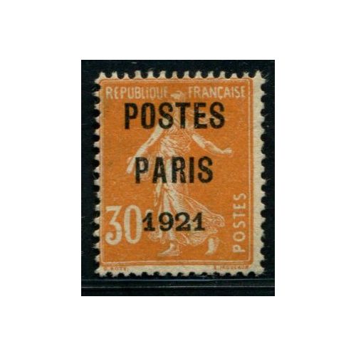 Lot A4218 - Préoblitérés - N°29 (*)