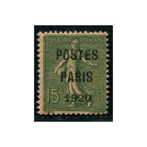 Lot A4213 - Préoblitérés - N°25 *