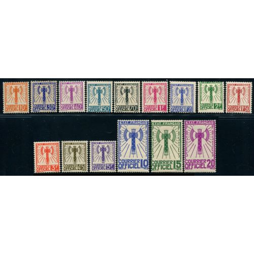 Lot A4299 - Service - N°1/15 *