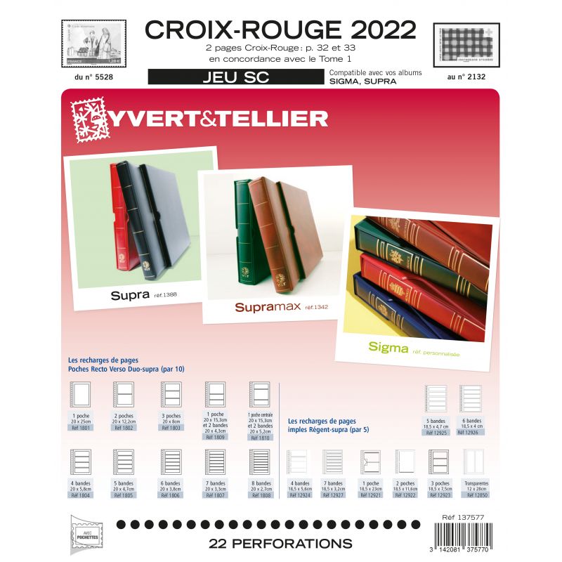 Jeux SC Carnets Croix-Rouge