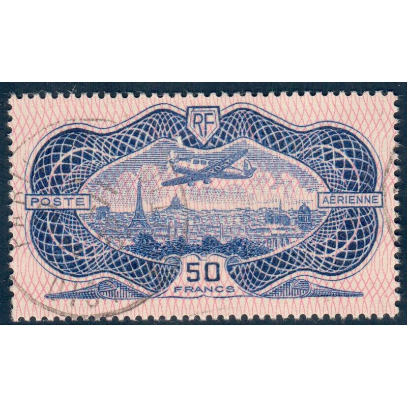 Lot A4391 - Poste Aerienne - N°PA15 Obl