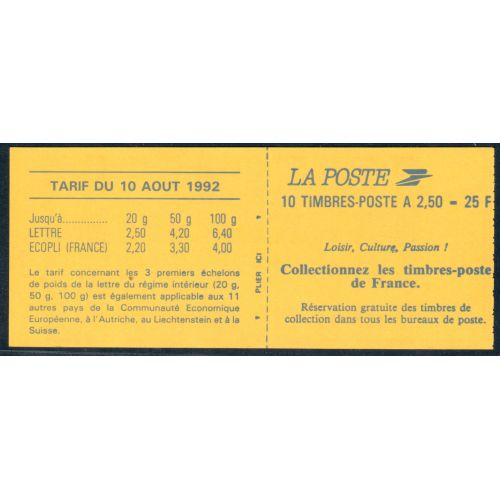 Lot A4473 - Carnets Modernes - N°2720-C2a **