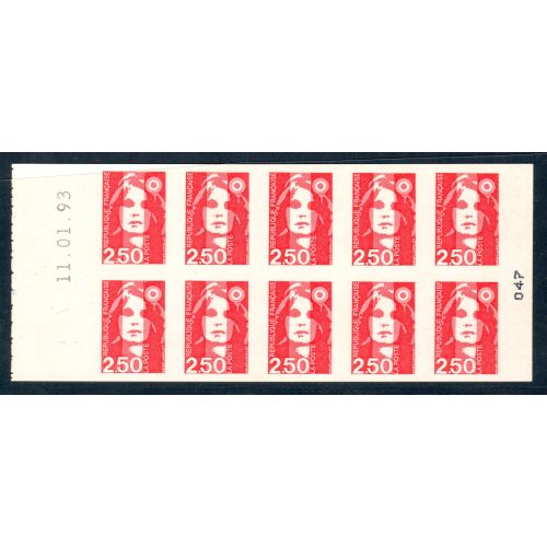 Lot A4474 - Carnets Modernes - N°2720-C2a **