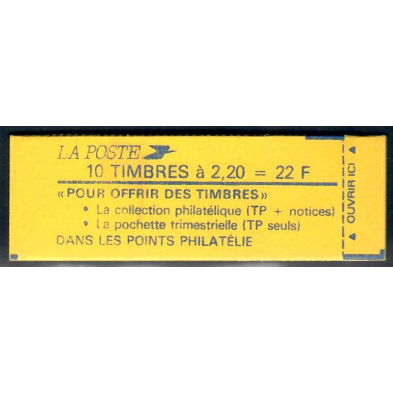 Lot 3269 - Carnets Modernes - N°2376-C5b **