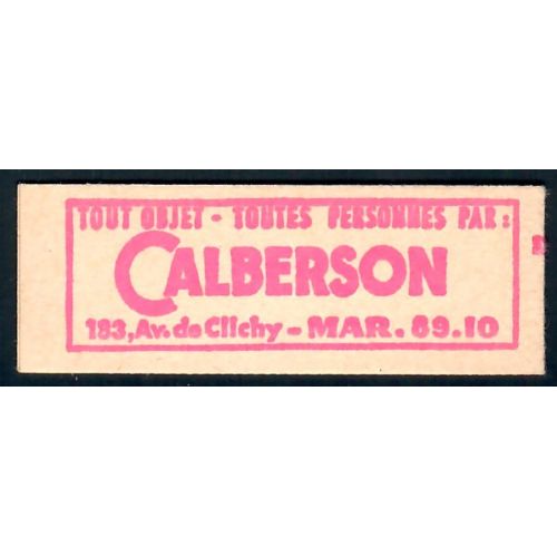 Lot 3279 - Carnets Modernes - N°1331-C2 **