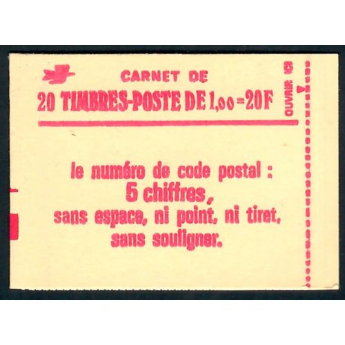 Lot 3282 - Carnets Modernes - N°1972-C3a **