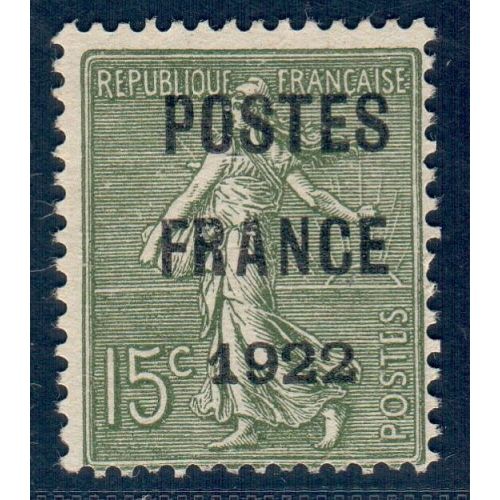 Lot A4757 - Préoblitérés - N°37 - Neuf (*) sans gomme
