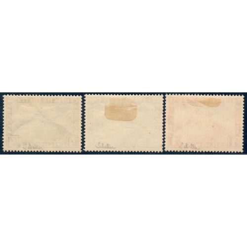 Lot A4790 - Allemagne Poste Aerienne - N°35/37 *