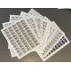 Lot de faciale 930 timbres à 3,60 Francs en Feuilles