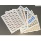 Lot de faciale 1200 timbres à 3,20 Francs en Feuilles