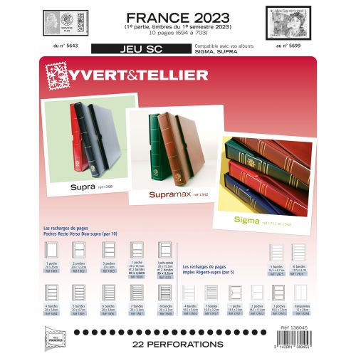 NOUVEAUTE - Jeux SC France 2023 1e Semestre