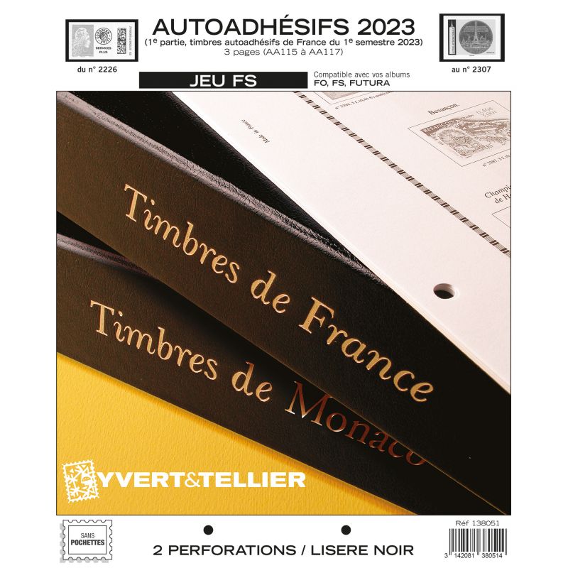 Jeux FS Autoadhésifs - 2010 à Aujourd'hui