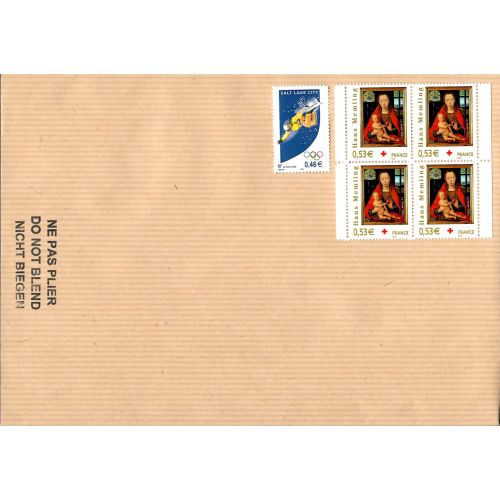 50 Lettres France 100g (2,58€) - Pack de timbre pour affranchissement - Tarif 2024