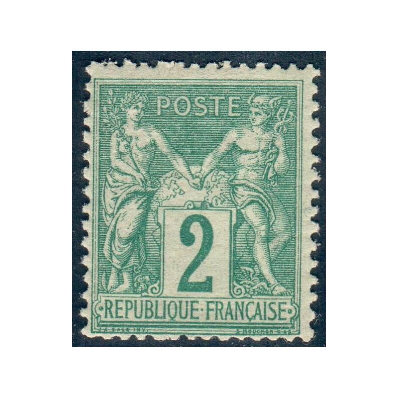 Lot C2335 - N°74 Classiques  Neuf ** Luxe
