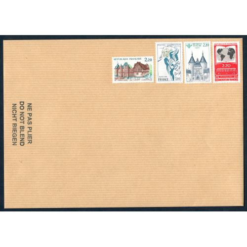 100 Lettres France 20g - Pack de timbre pour affranchissement - Tarif 2024