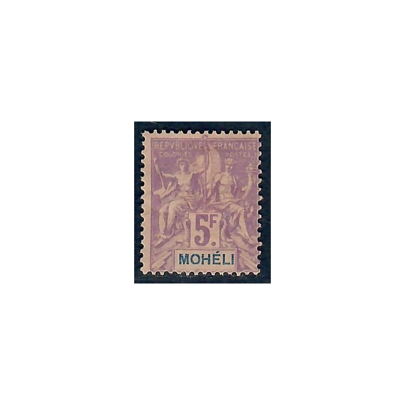 Lot A5550 - Mohéli - N°16 Neuf * Qualité TB
