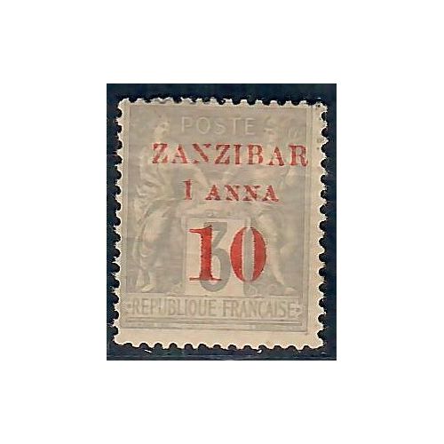 Lot A5626 - Zanzibar - N°13 Neuf * Qualité TB