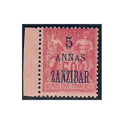 Lot A5628 - Zanzibar - N°27 Neuf * Qualité TB