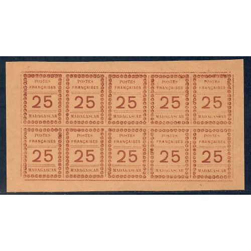 Lot A5648 - Madagascar - N°11a Neuf (*) sans gomme