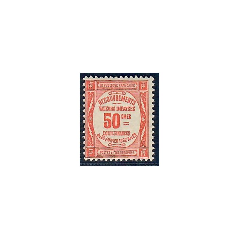Lot A5927 - Taxe - N°47 Neuf * Qualité TB