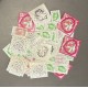 Lot de faciale 100 timbres TVP 50g