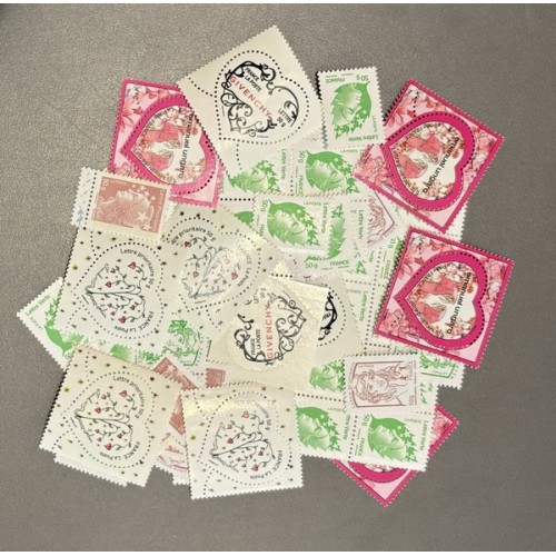 Lot de faciale 100 timbres TVP 50g