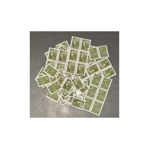 Lot de faciale de 100 timbres 0,72€ pour affranchissement.