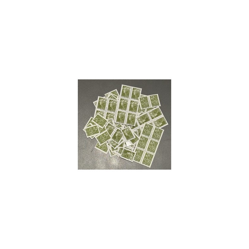 Lot de faciale de 100 timbres 0,72€ pour affranchissement.