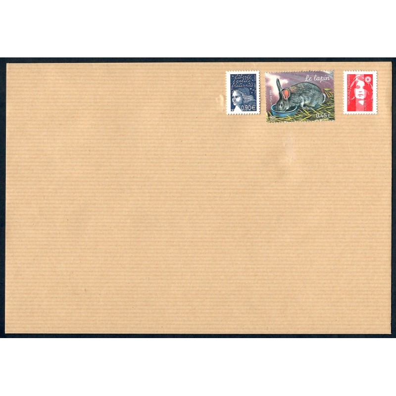 NOUVEAUTE - 50 Lettres France 100g (2,78€) - Pack de timbre pour affranchissement - Tarif 2025