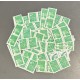 Lot de faciale 100 timbres TVP vert 100g (2,78€)