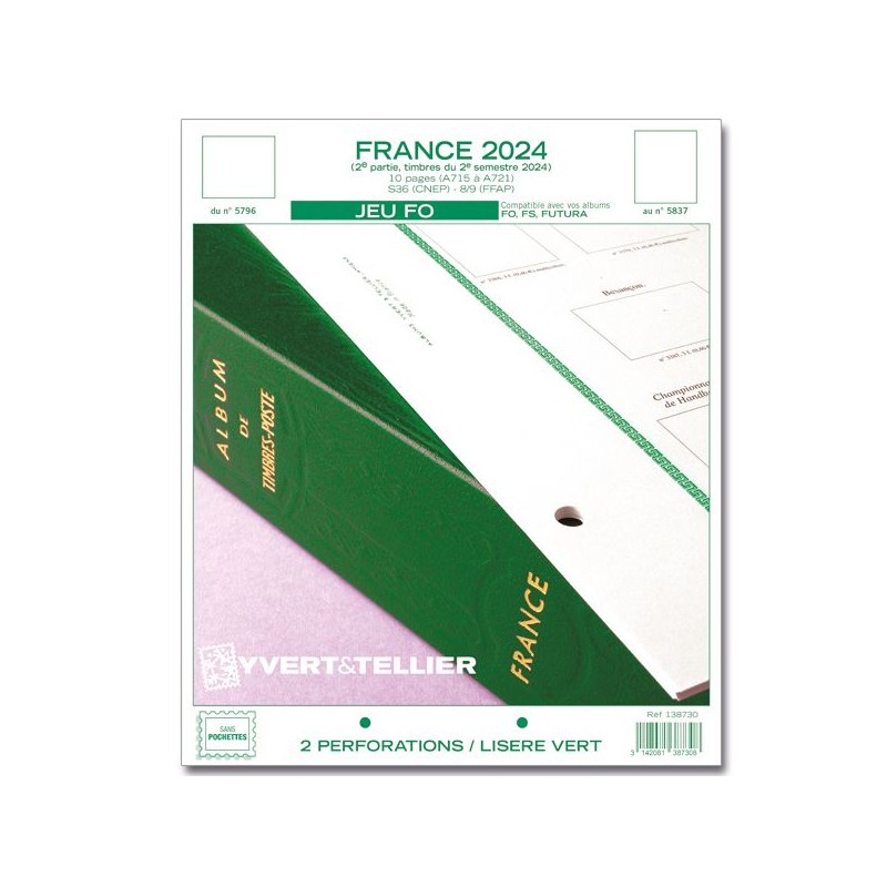 NOUVEAUTE - Jeux FO France 2024 2e Semestre