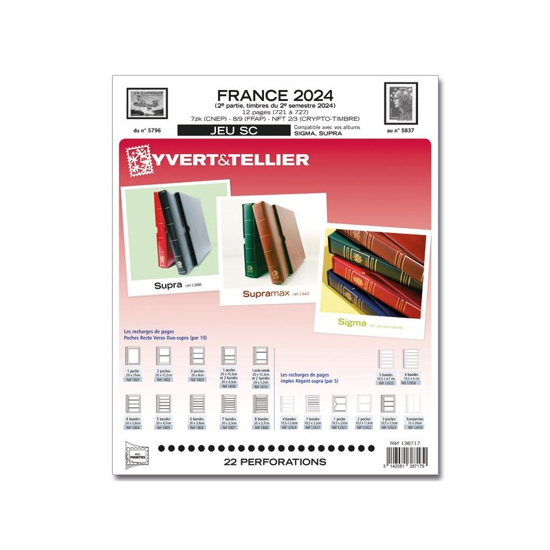 NOUVEAUTE - Jeux SC France 2024 2e Semestre