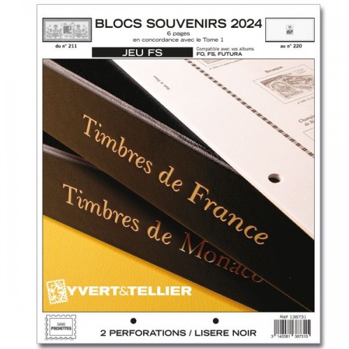 Jeux FS Blocs souvenirs 2024