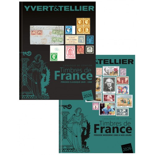 PRECOMMANDE - Catalogue des timbres de France 2026