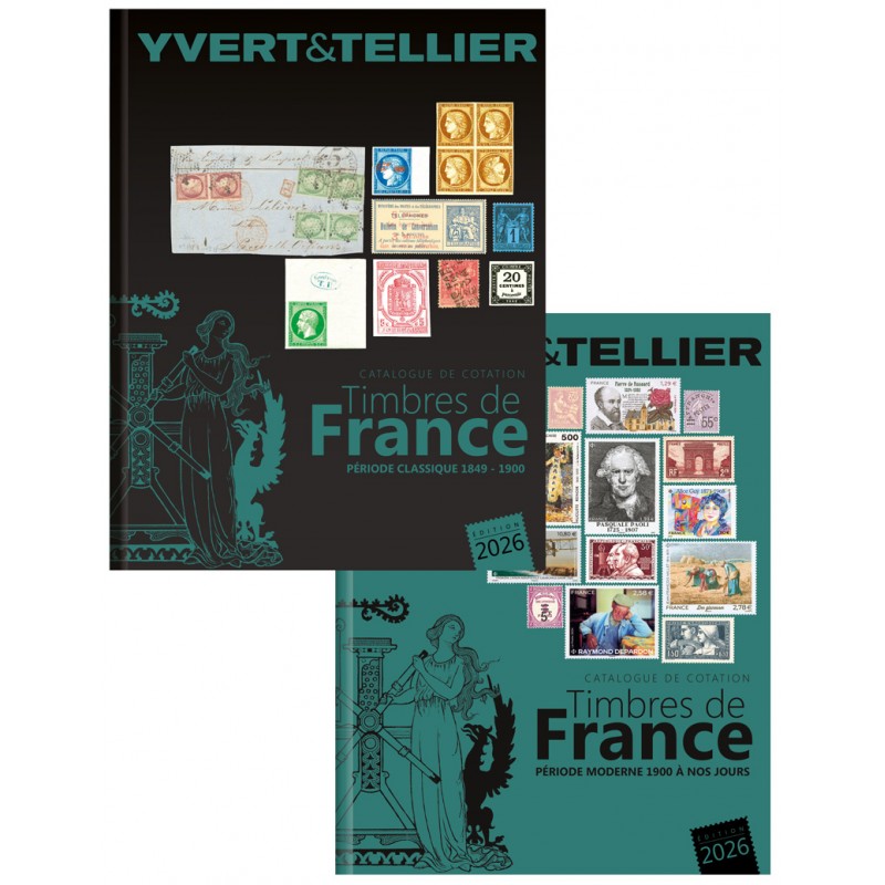 PRECOMMANDE - Catalogue des timbres de France 2026