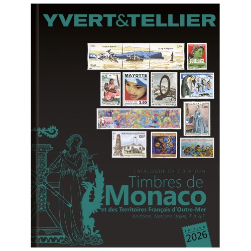 PRECOMMANDE - Catalogue Timbres de Monaco et territoires d'Outre-Mer 2025