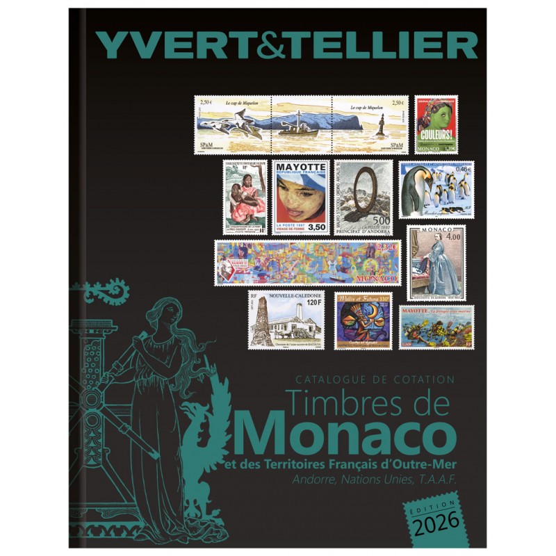 PRECOMMANDE - Catalogue Timbres de Monaco et territoires d'Outre-Mer 2025