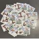 Lot de faciale de 50 timbres de 4,10€ (205€)