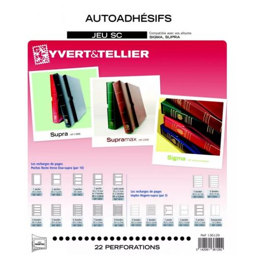 Jeux SC France Autoadhésifs 1990/2009