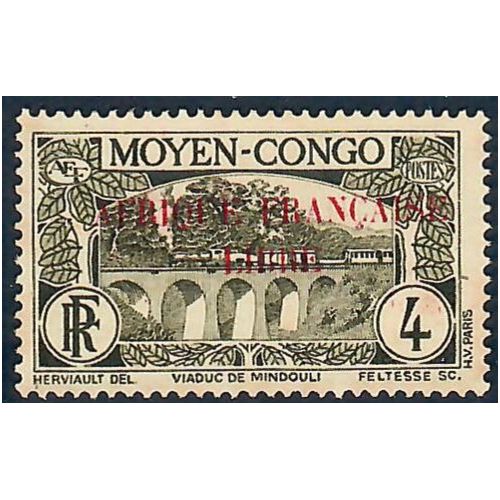 Lot A6498 - Afrique Equatoriale - N°101 - Neuf * Qualité TB
