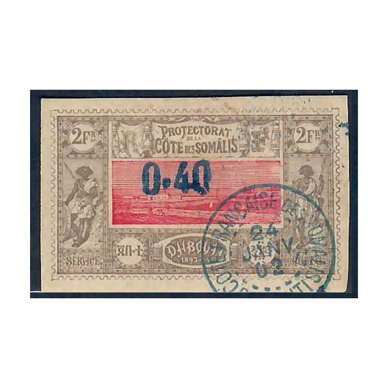 Lot A6547 - Côte des somalis - N°25 - Oblitéré Qualité TB