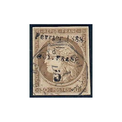 Lot A6578 - Guyane - N°6 - Oblitéré Qualité TB