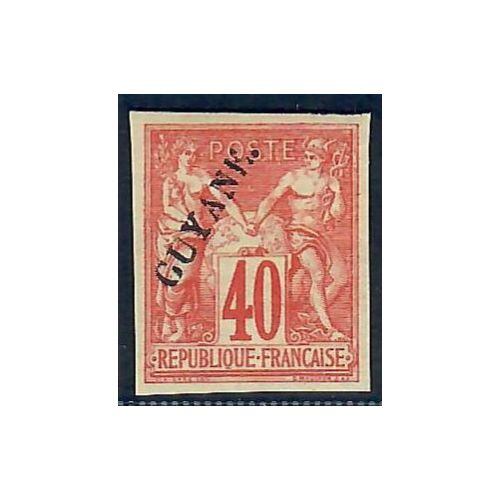 Lot A6584 - Guyane - N°13 - Neuf * Qualité TB