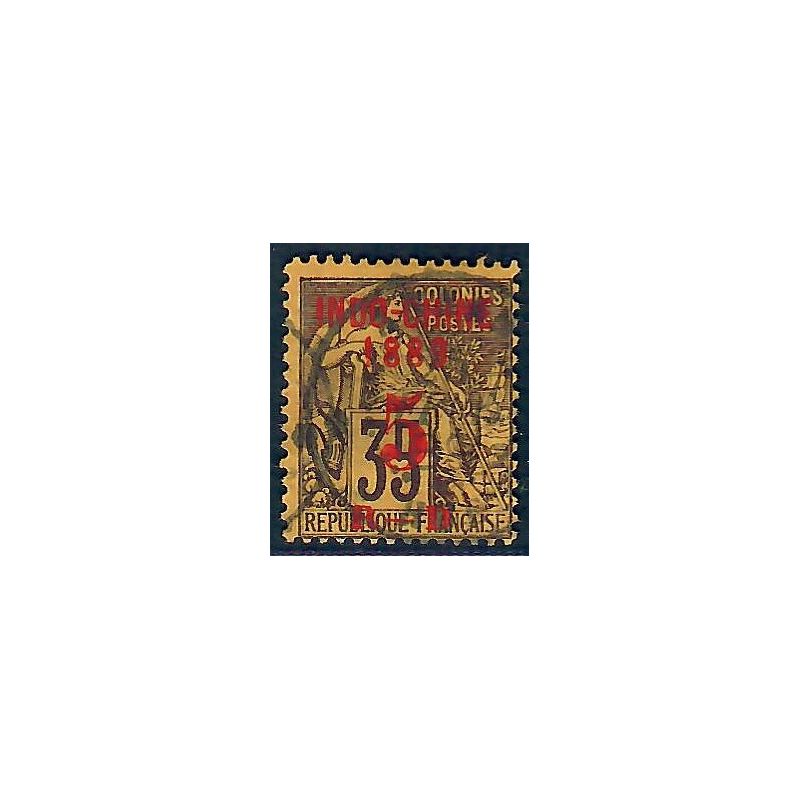 Lot A6609 - Indochine - N°1 - Oblitéré Qualité TB