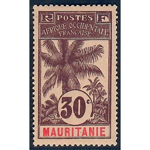 Lot A6633 - Mauritanie - N°8 - Neuf * Qualité TB
