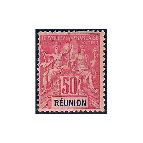 Lot A6642 - Réunion - N°42 - Neuf * Qualité TB