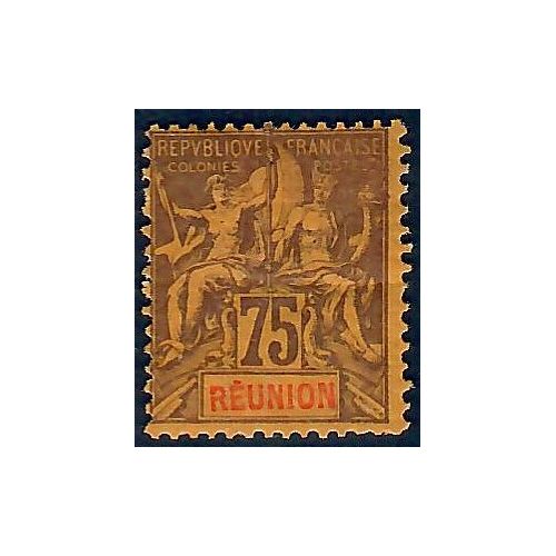 Lot A6643 - Réunion - N°43 - Neuf * Qualité TB