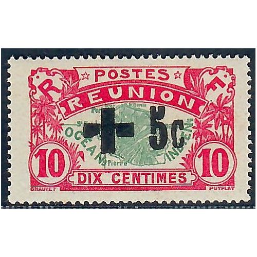 Lot A6644 - Réunion - N°80 - Neuf * Qualité TB